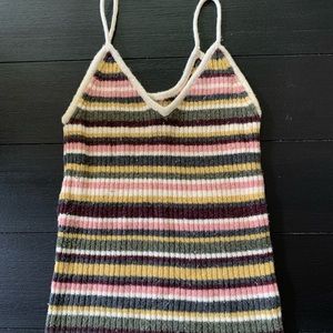 American Eagle Outfitters Striped Tank Top, S